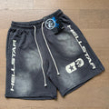 Hellstar Washed Shorts