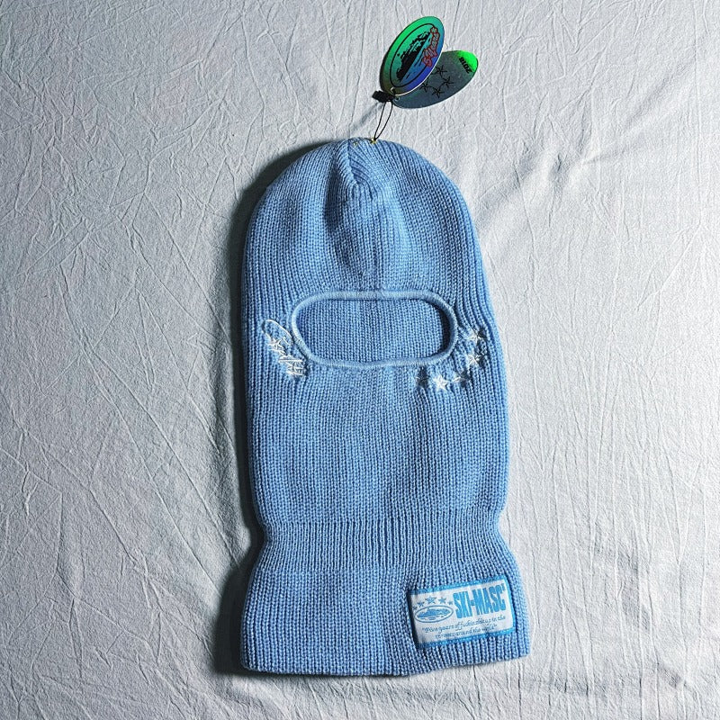Ski-Masc Ski Masks - Black/Gray/Light Blue/White/Green