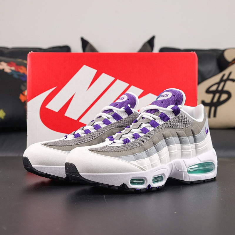 Nike Air Max 95 - White/Court Purple/Crystal Mint