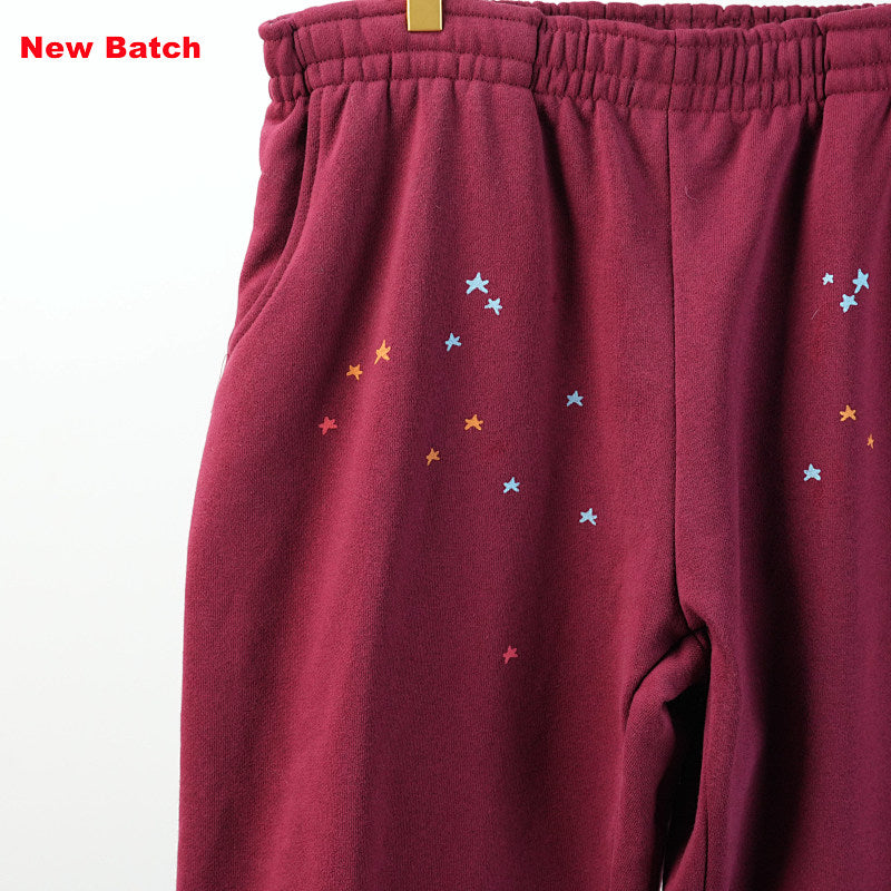Sp5Der Logo Sweatpant Maroon