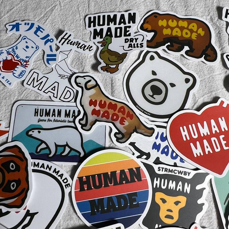 Human Made Brand Sticker Pack Collection