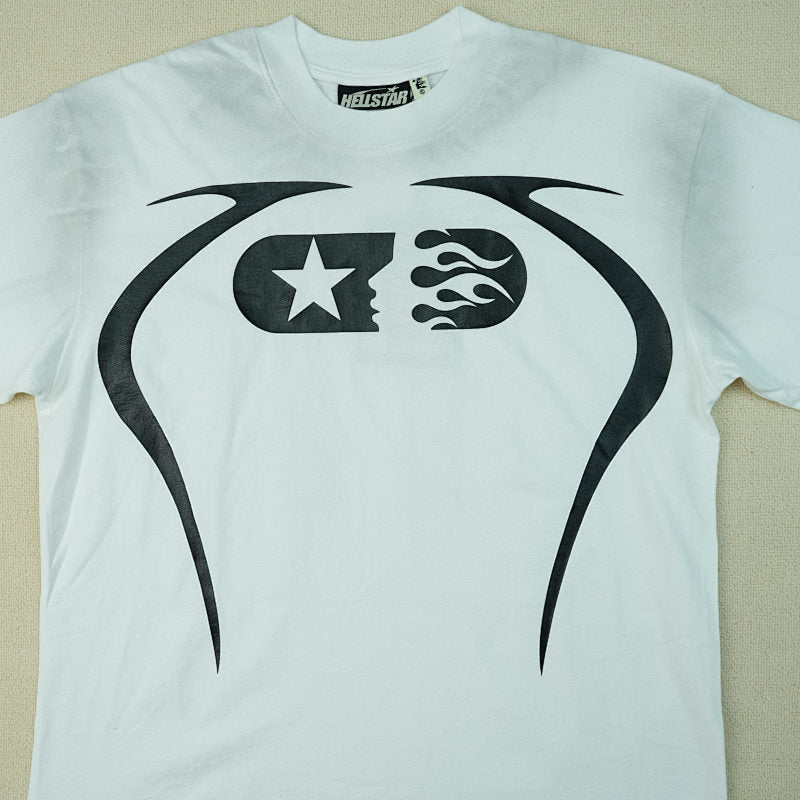 Hellstar Warm Up T-Shirtwhite