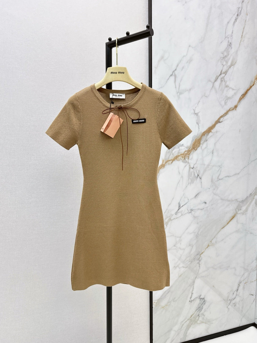 Short Sleeve Knit Dress