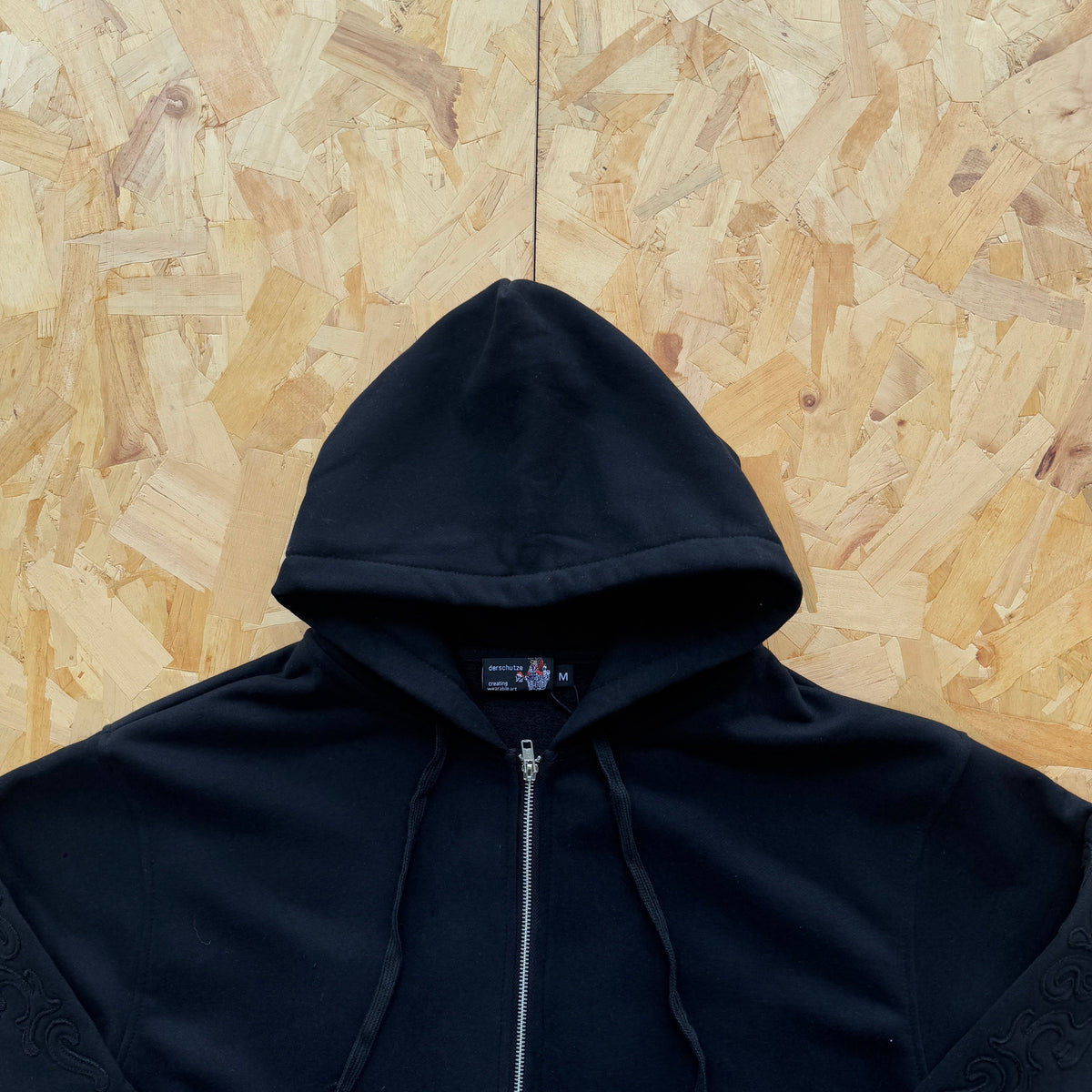 Derschutze Western Zip Up - Black