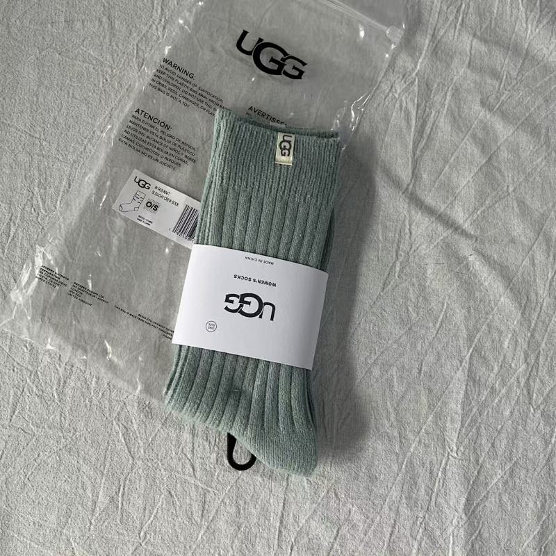 UGG Women's Ribbed Crew Socks in Packaging