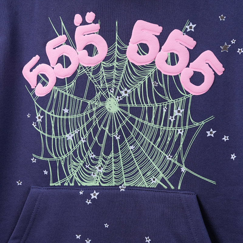 Sp5Der Worldwide Red Angel Number 555 Navy