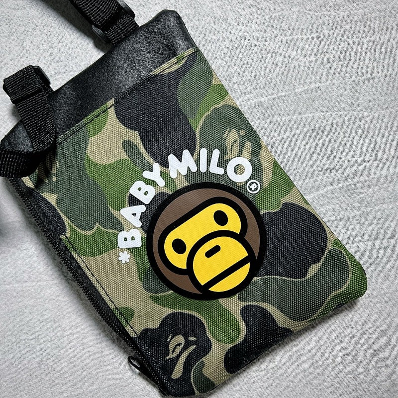 BAPE Baby Milo Pouch - Green Camo