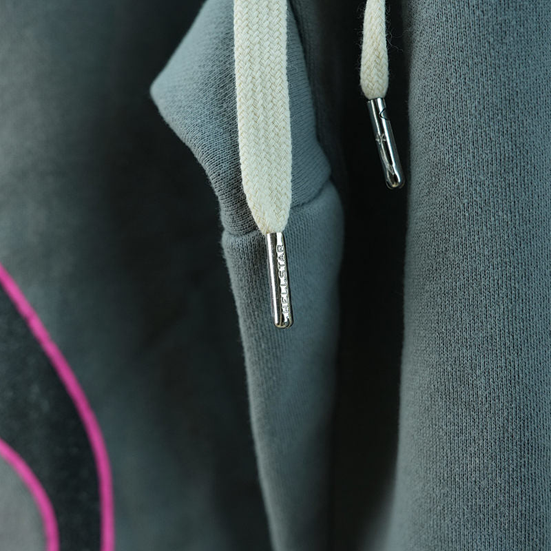 Hellstar Grey Future Flame Sweatpants