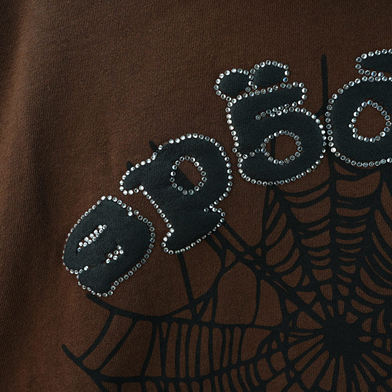 SP5DER BROWN Hoodie