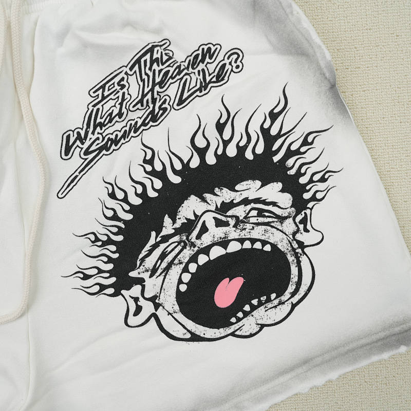 Hellstar Records Shorts White