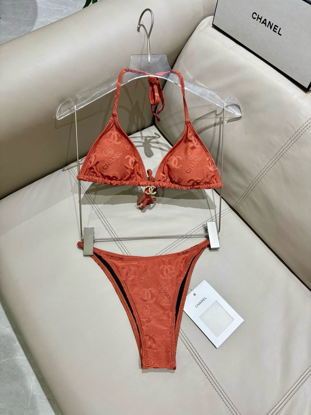 Logo Triangle Bikini Set