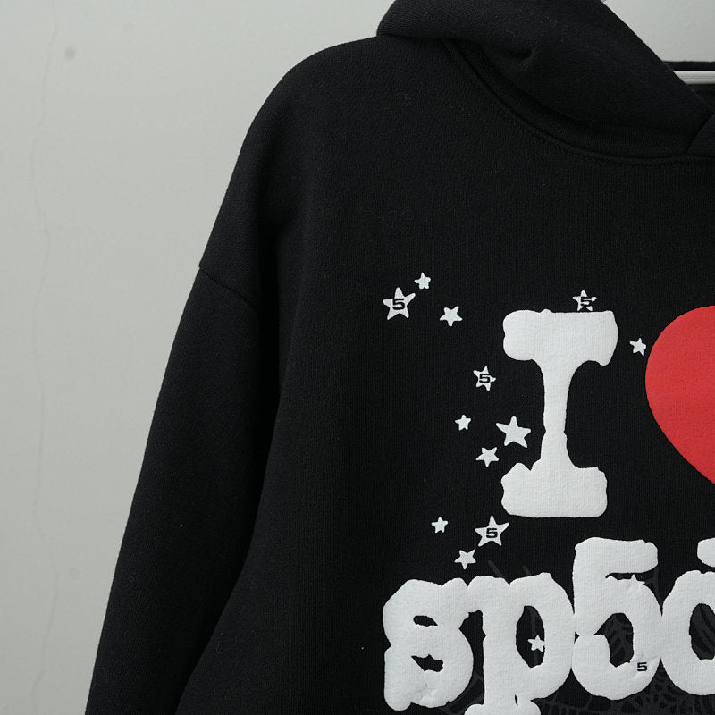 Sp5Der Iheart Sp5 Souvenir Hoodie Black
