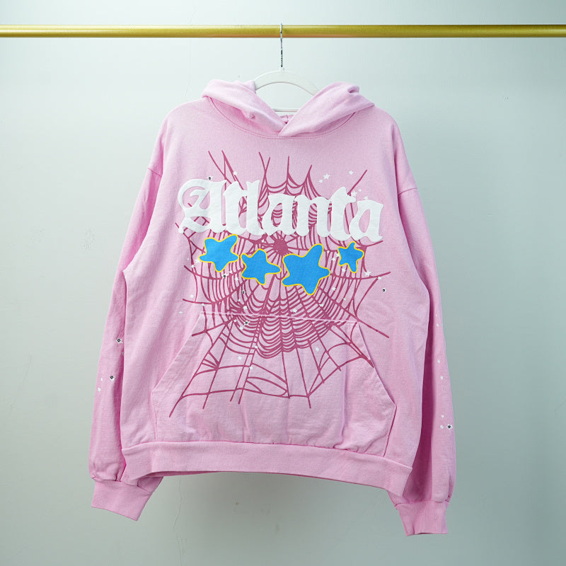 Sp5der Atlanta Hoodie Pink