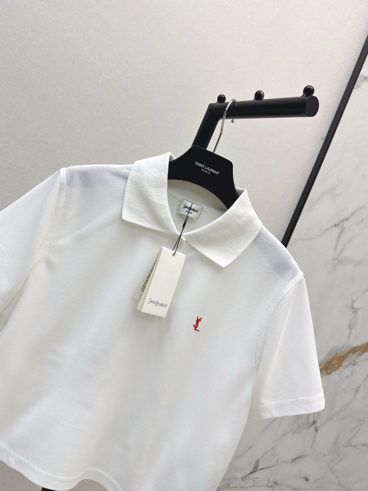 Cropped Polo Shirt