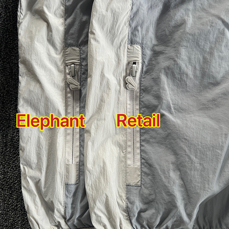 Syna-World Shell Tracksuit - Grey/Green