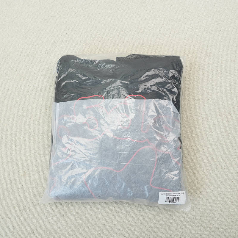 Sp5Der Beluga Outline Hoodie