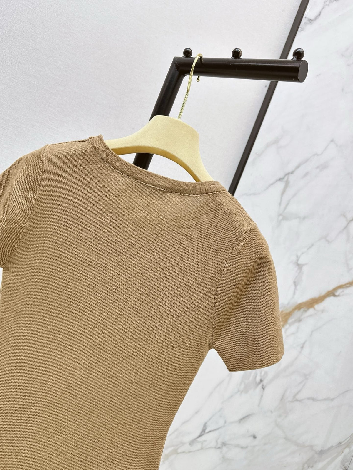 Short Sleeve Knit Dress