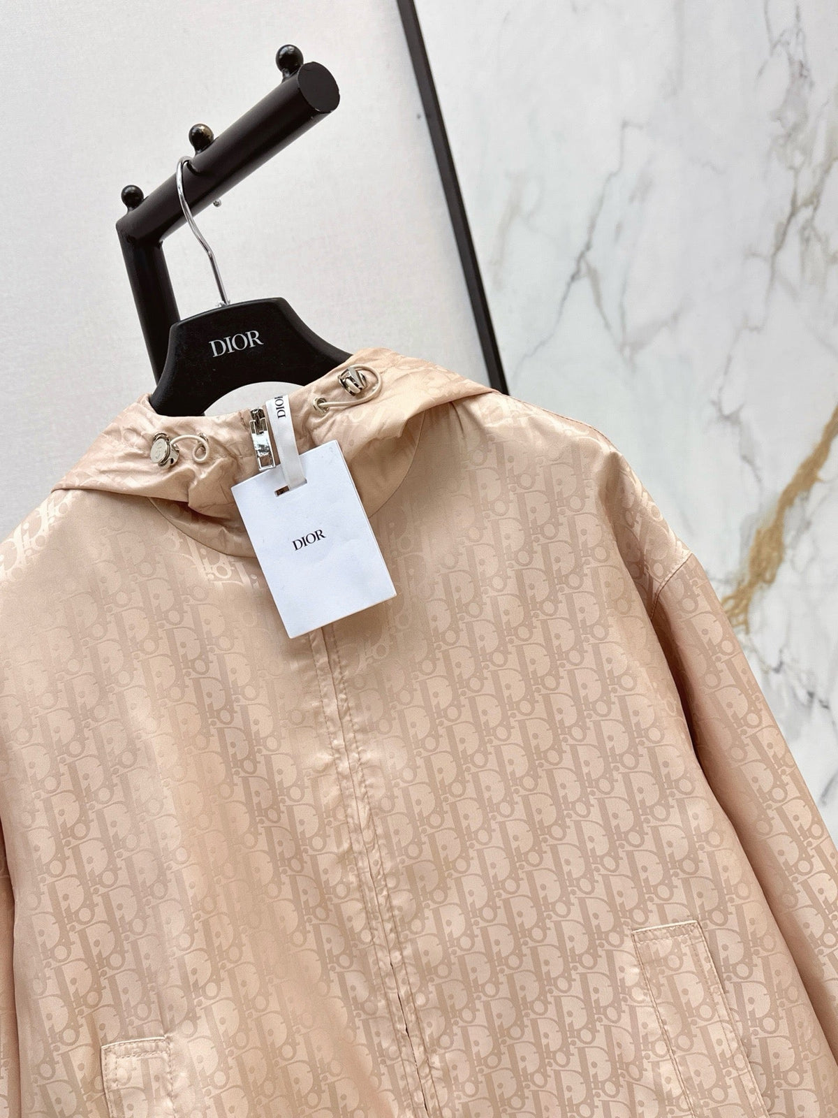 Jacquard Hooded Jacket