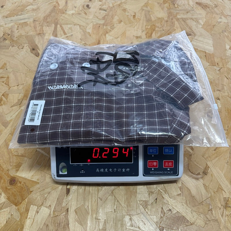 Mertra Plaid Shirt - Brown