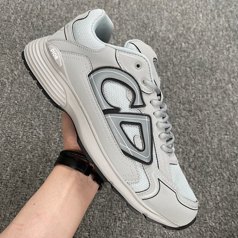 Dior B30 Sneaker — Grey Silver