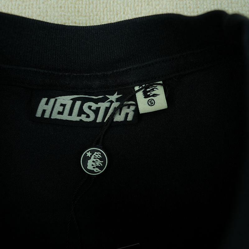 Hellstar Attacks T-Shirt Black