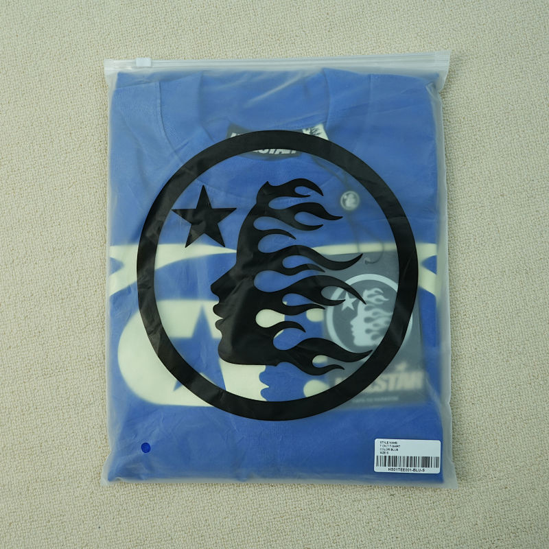 Hellstar Warm Up T-Shirt Blue