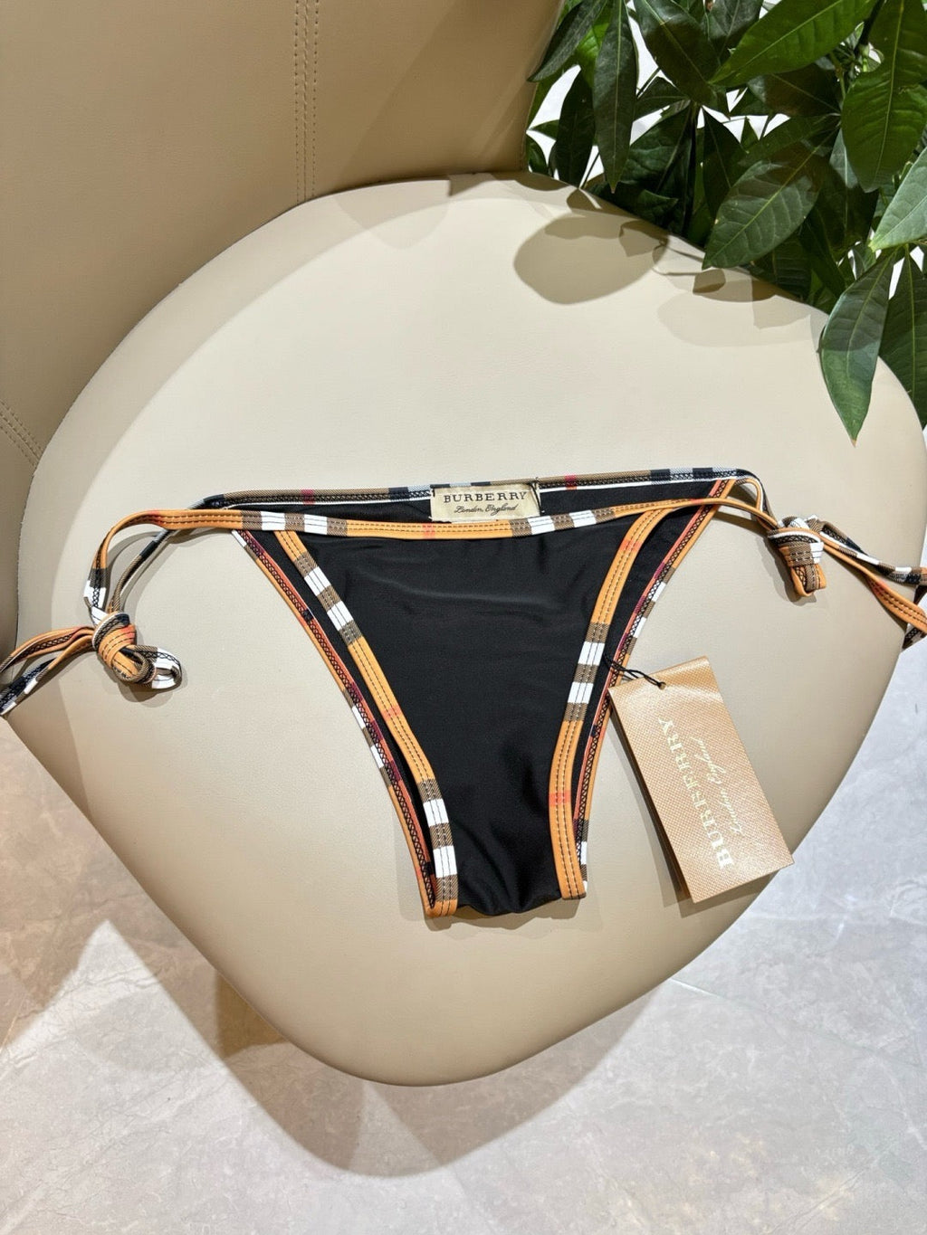 Vintage Check Bikini Set