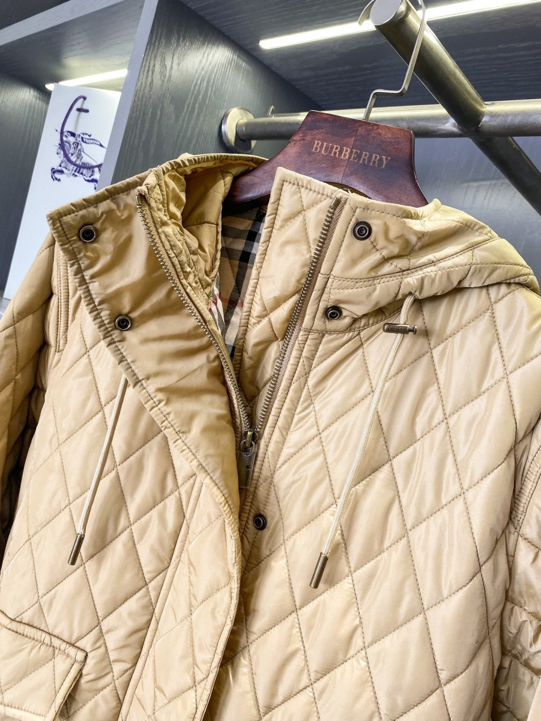Quilted Nylon Jacket