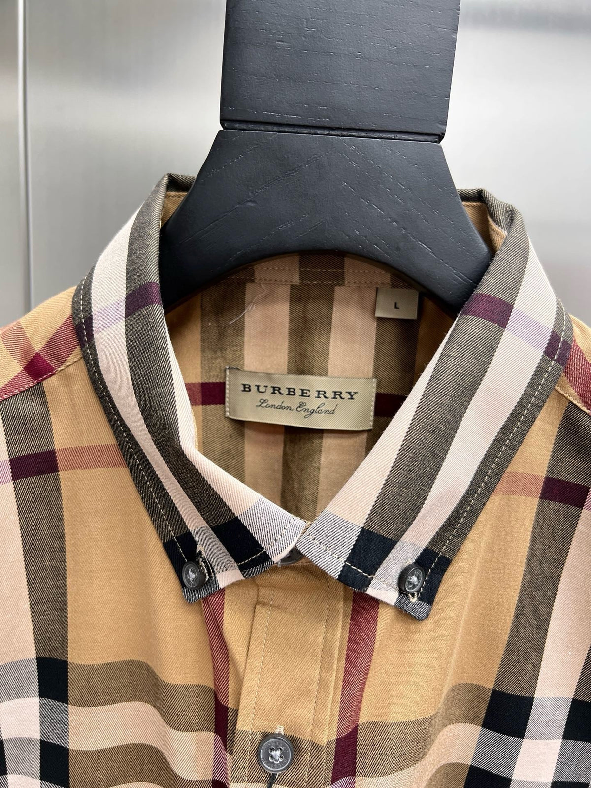 Check Cotton Shirt