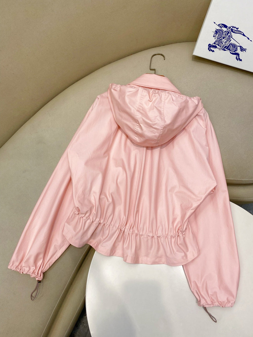 Hooded Taffeta Jacket