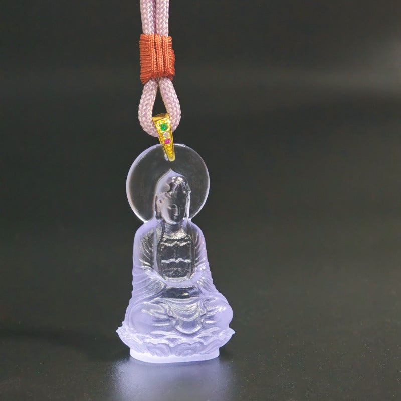 Liuli Guanyin Pendant – Compassion. Peace & Gentle Protection