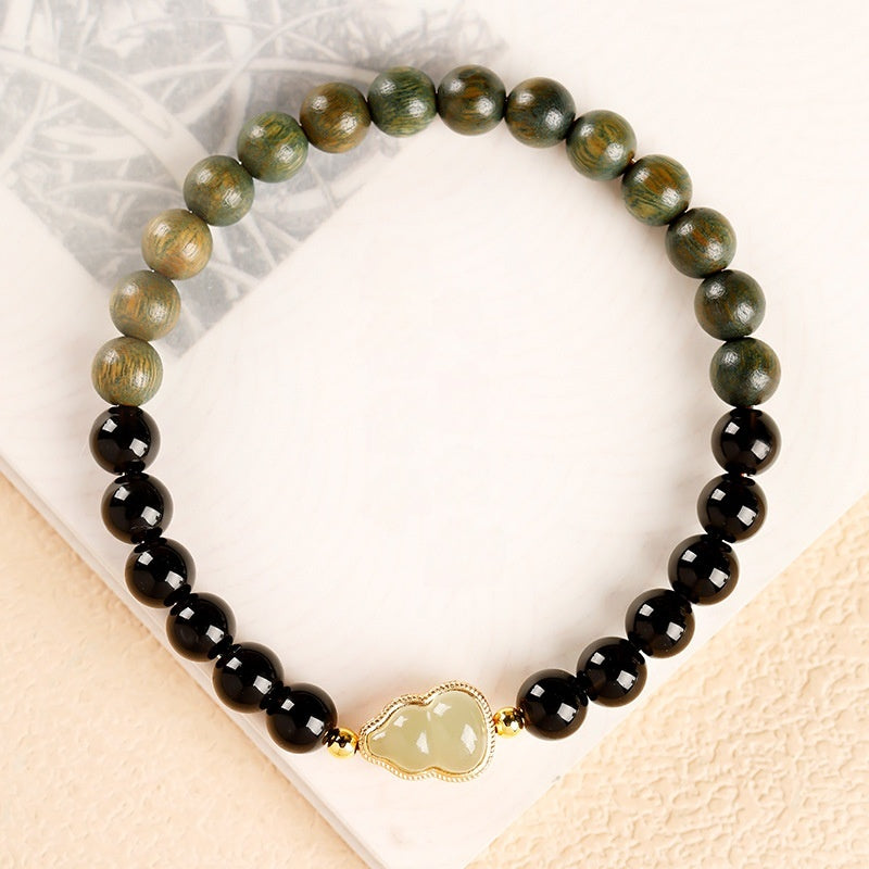 Calm Continuity-Jade Gourd Bracelet