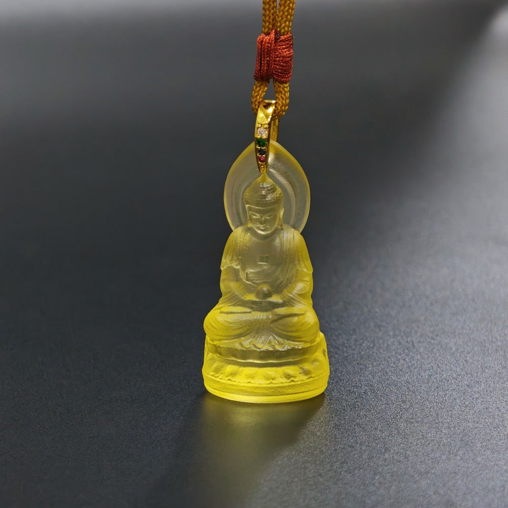 Amitabha Liuli Pendant – Peace. Blessings & Inner Serenity