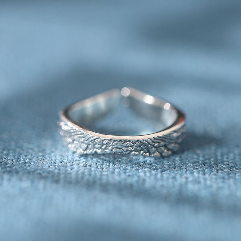 Brave Wing Vintag Silver Ring