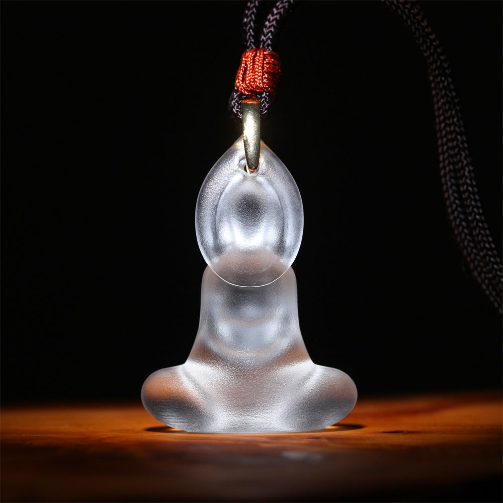 Formless Buddha Glaze Pendant–Peace. Protection & New Beginnings