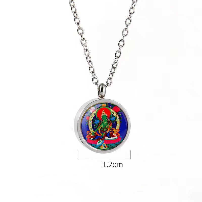 Green Tara Pendant-Ghau Prayer Box