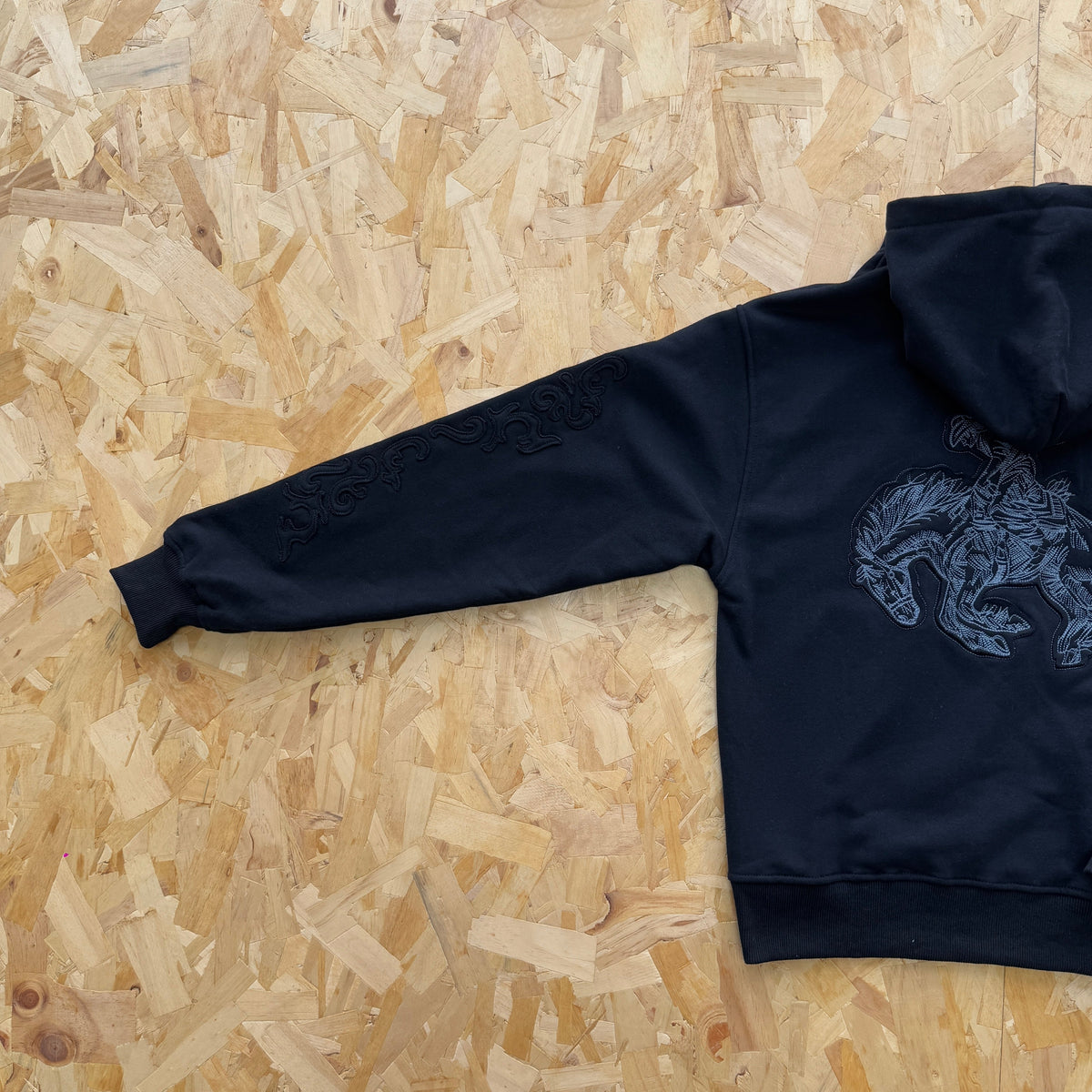 Derschutze Western Zip Up - Black