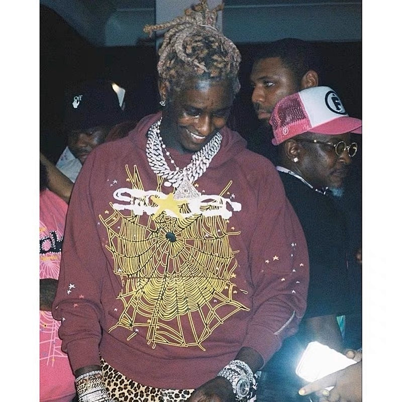 Sp5Der Logo Sweatpant Maroon