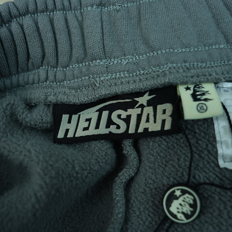 Hellstar Grey Future Flame Sweatpants