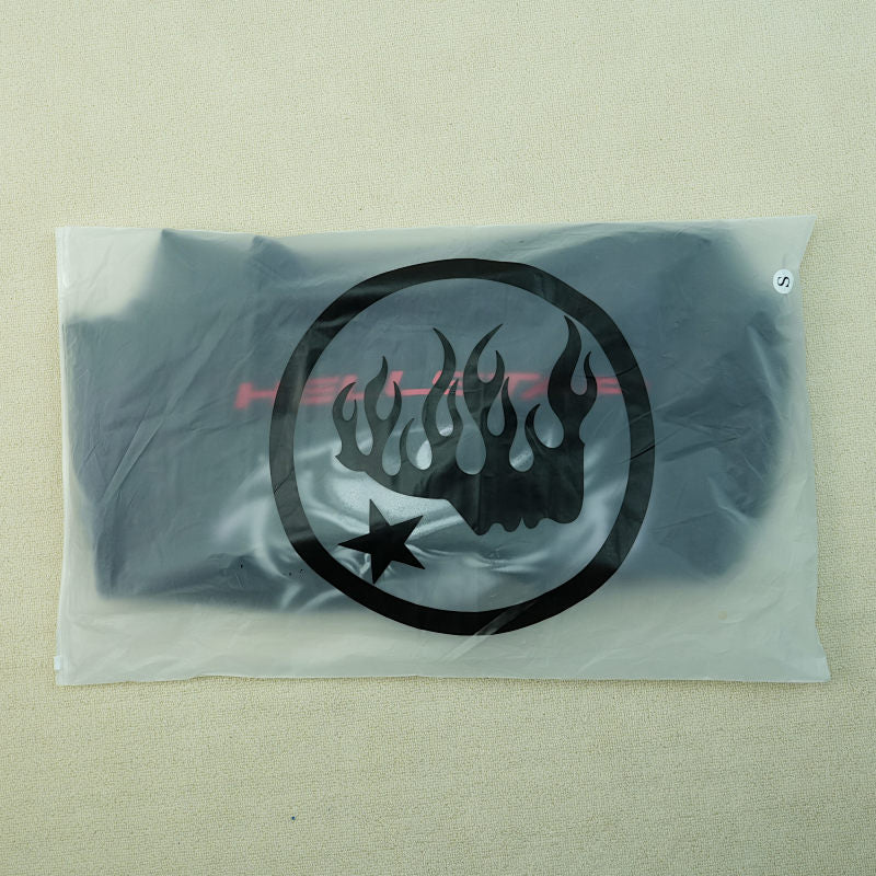 Hellstar Airbrushed Skull Hoodie Black