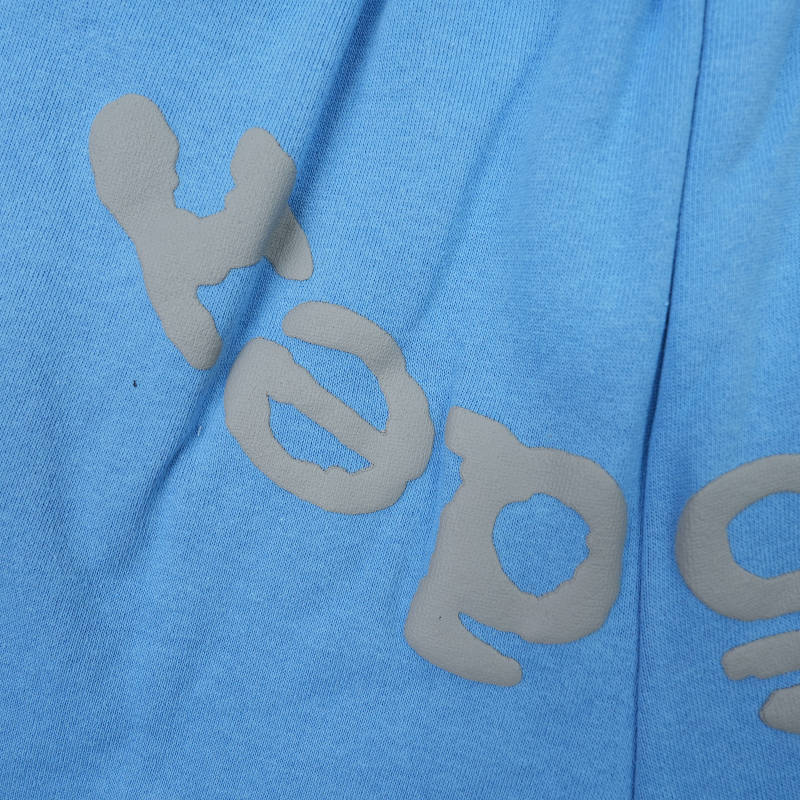 Sp5Der Og Web V2 Sweat Short Dusty Blue