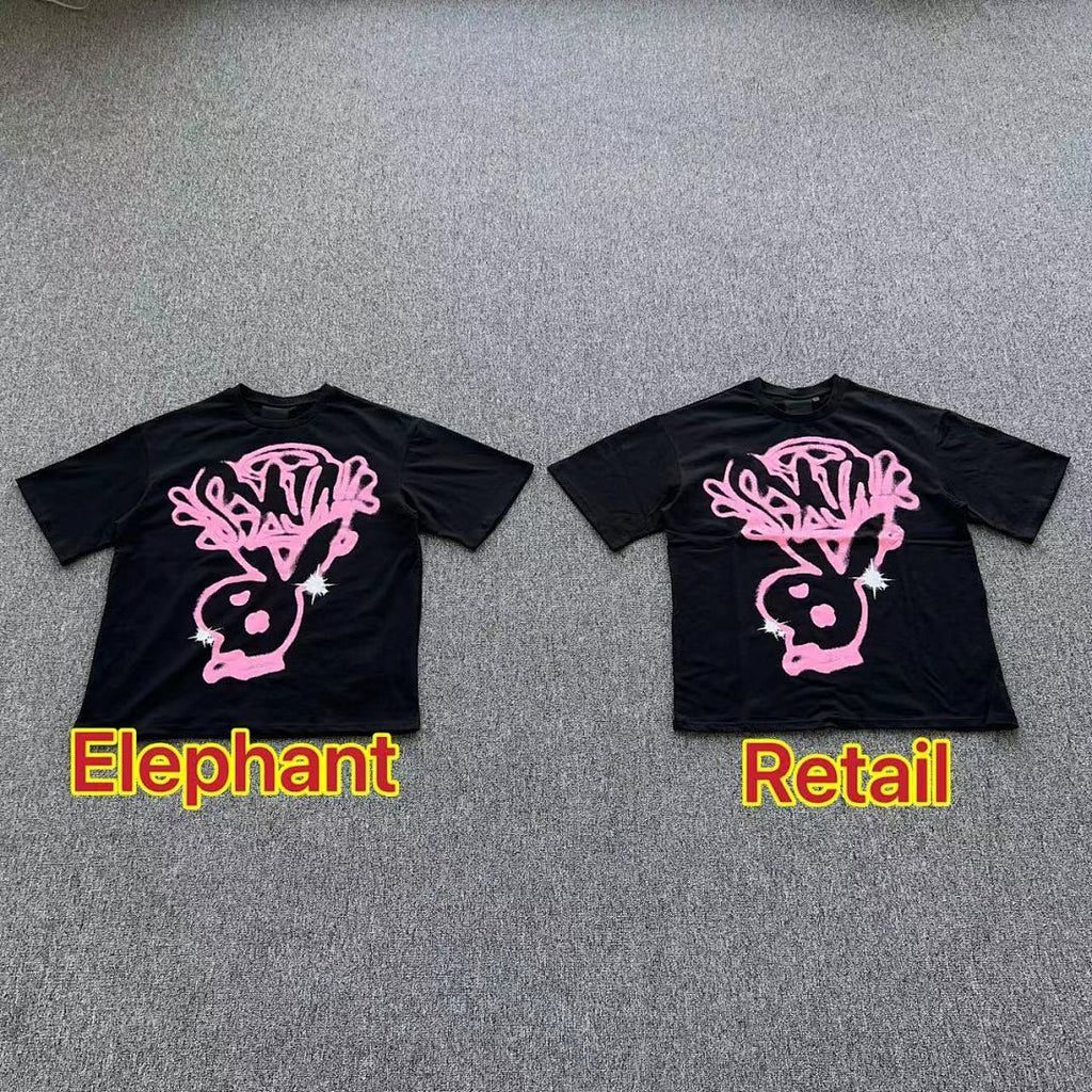 Graphic Tee Black Pink