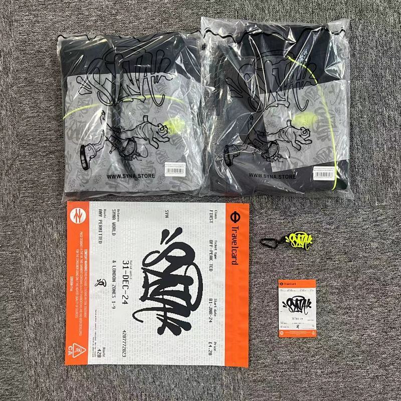 Syna-World Shorts - Black-Grey