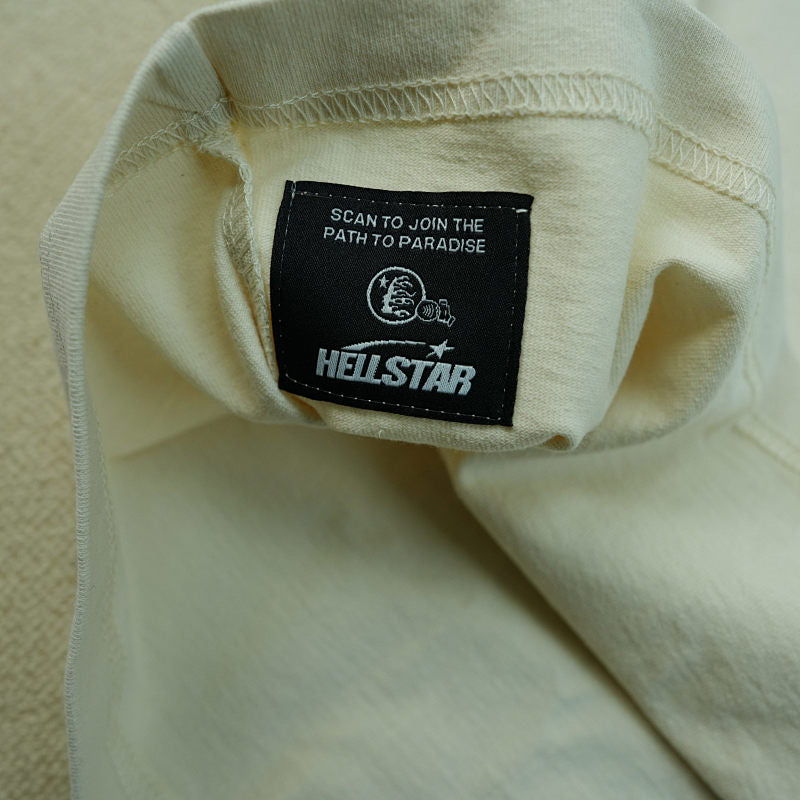Hellstar Classic T-Shirt (Regular Print) White/Brown