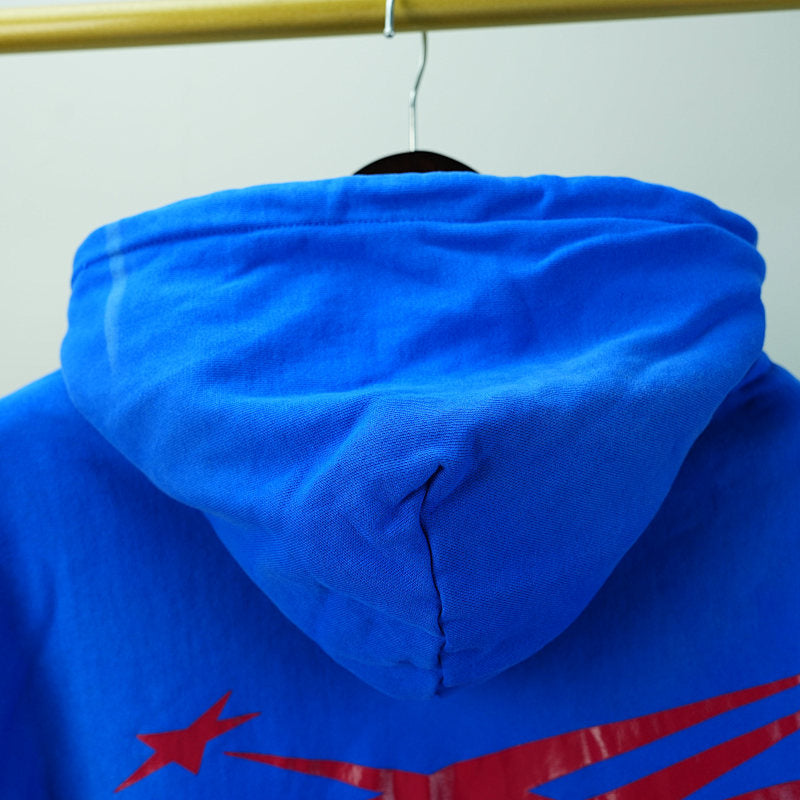 Hellstar Gel Hoodie Blue