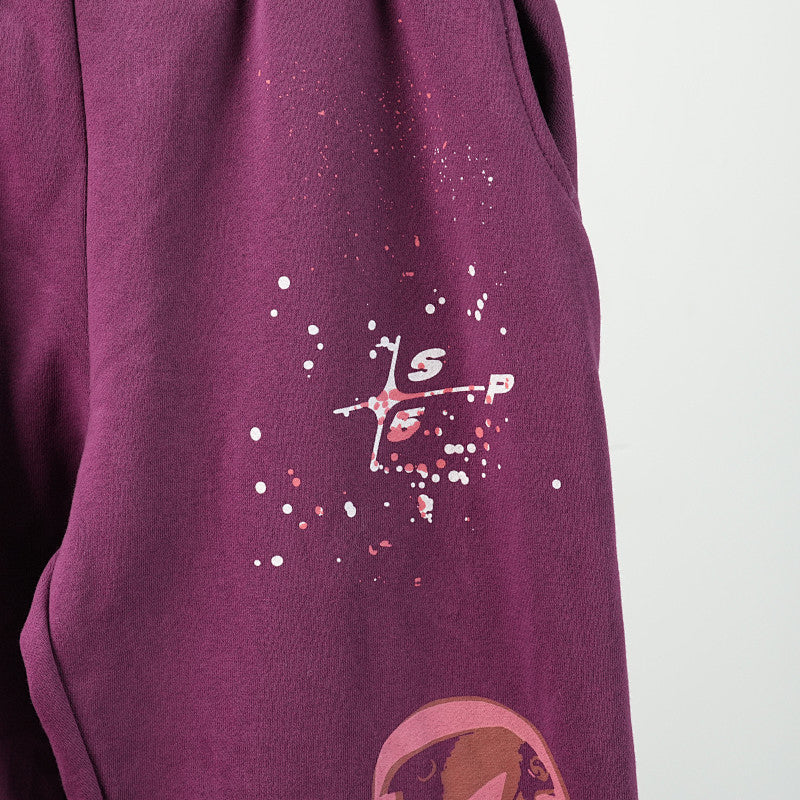Sp5Der Nocturnal Highway Sweatpant Dark Purple