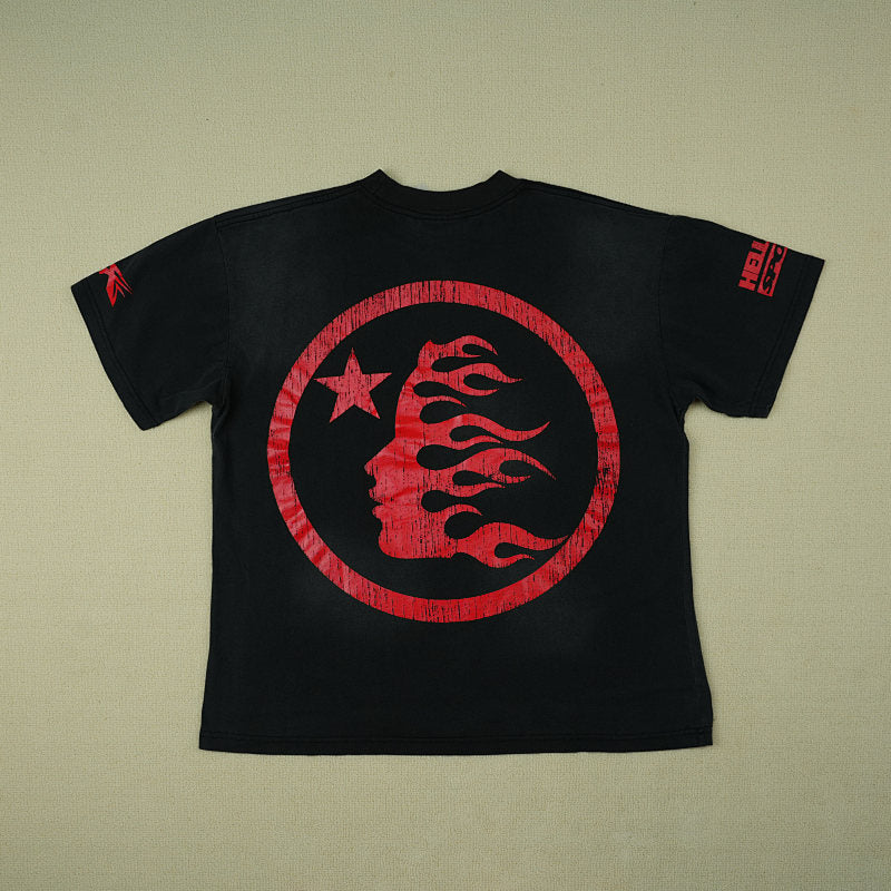 Hellstar Beat Us! T-Shirt Red/Black