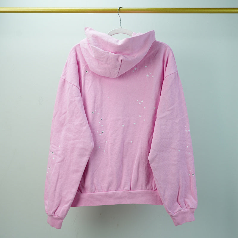 Sp5der Atlanta Hoodie Pink