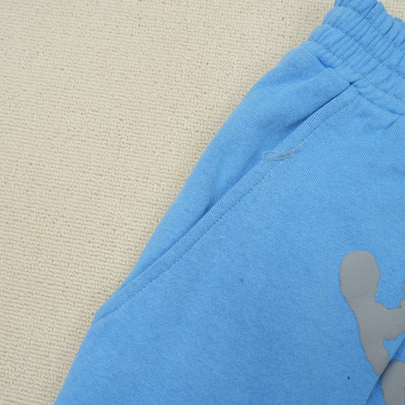 Sp5Der Og Web V2 Sweat Short Dusty Blue