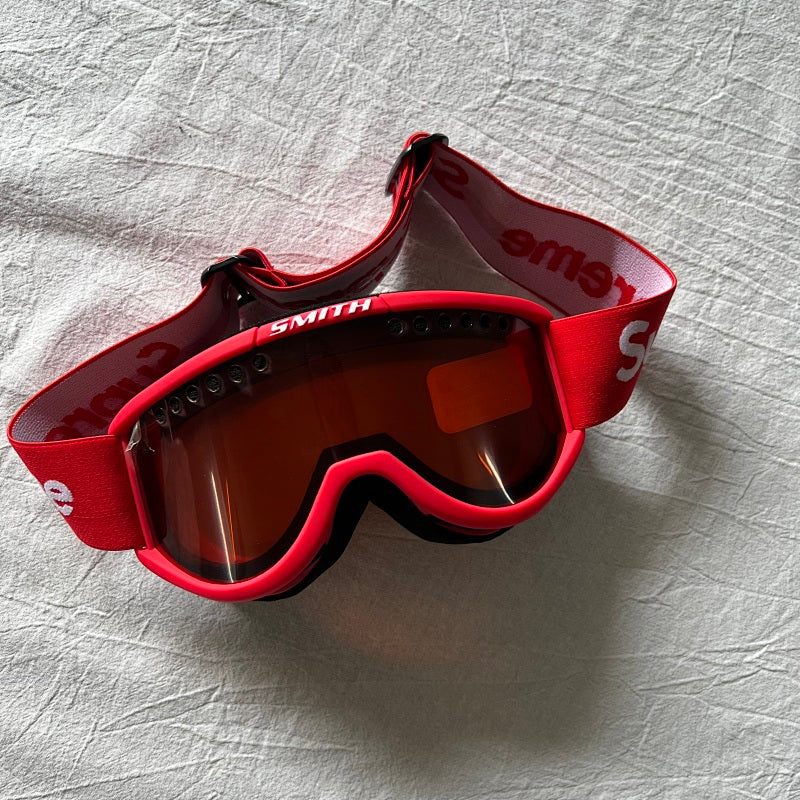 Supreme x Smith Ski Goggles - Red/Orange